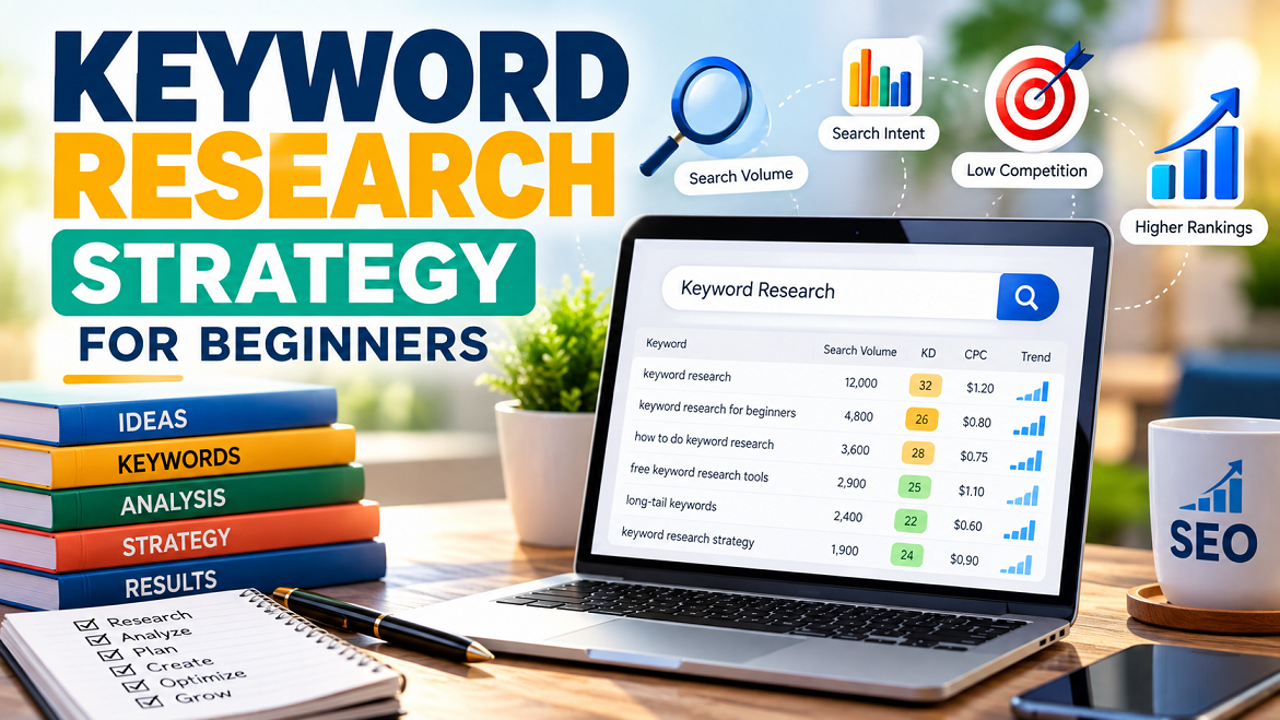 Keyword Research Strategy for Beginners: A Practical Step-by-Step Guide